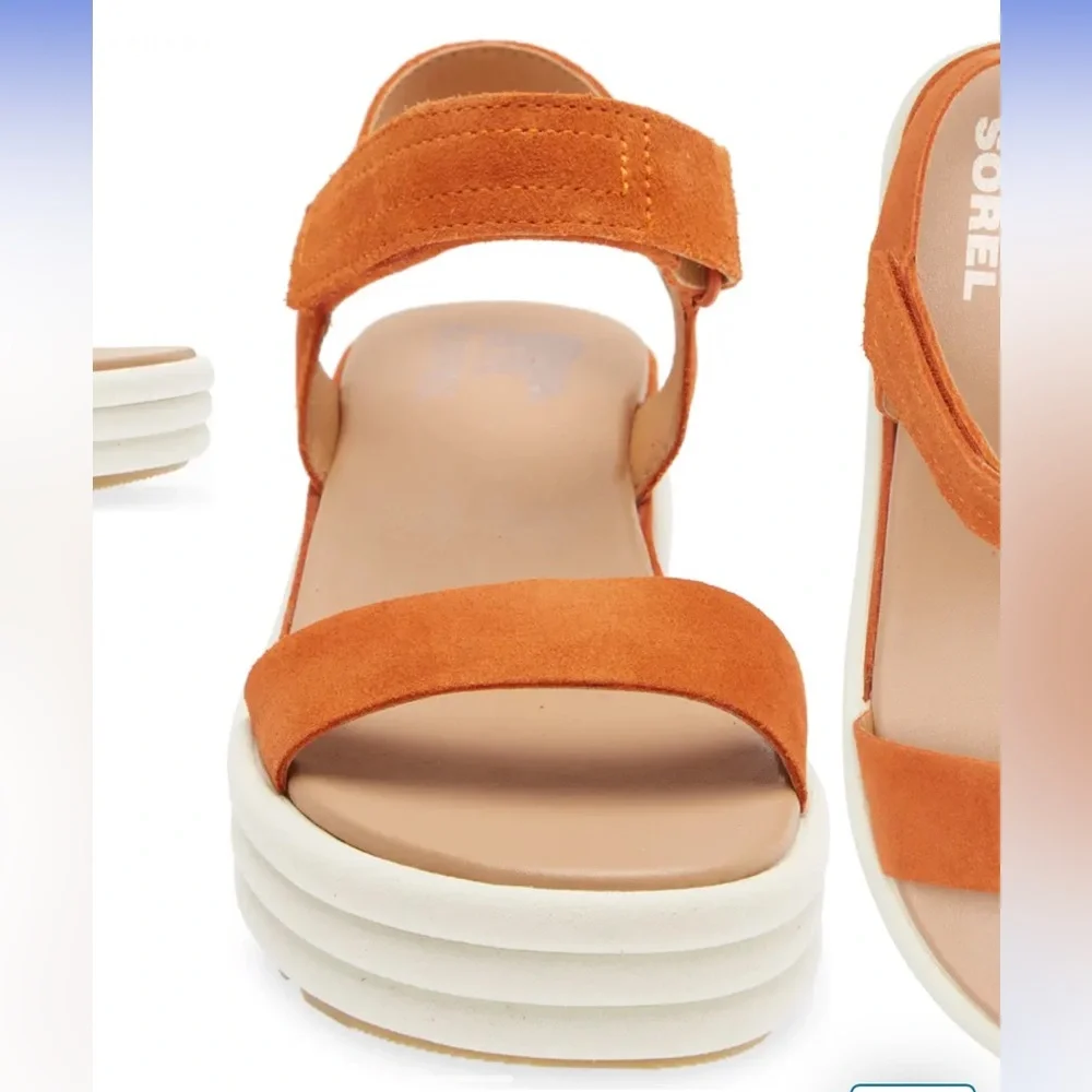 SOREL Cameron Flatform Sandal- 8.5 - Picture 10 of 14